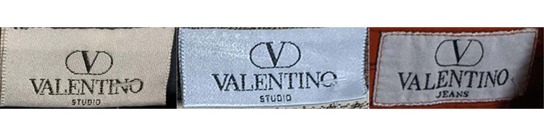 2010s vintage Valentino tags label