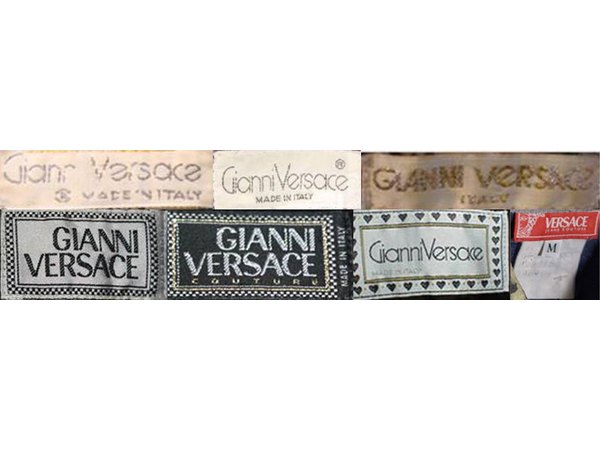 Bordered Black-and-White Tags label